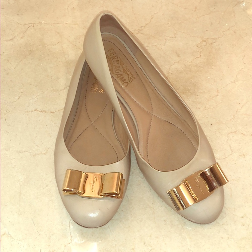 Ferragamo Ballet Flat Shoes